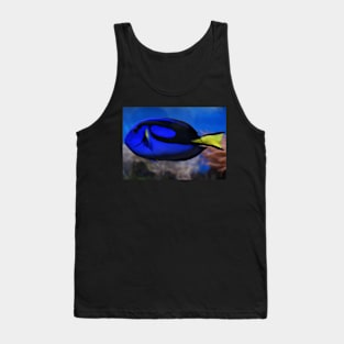 REEF FISH IN ALL IT'S GLORY IN THE BLUE OCEAN DESIGN Tank Top